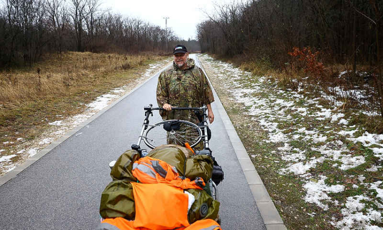 British globe trekker faces changed  world on final leg of 27-year journey